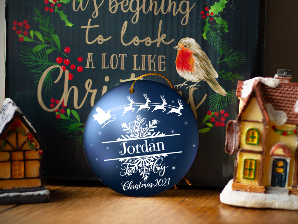 PERSONALIZED ORNAMENTS