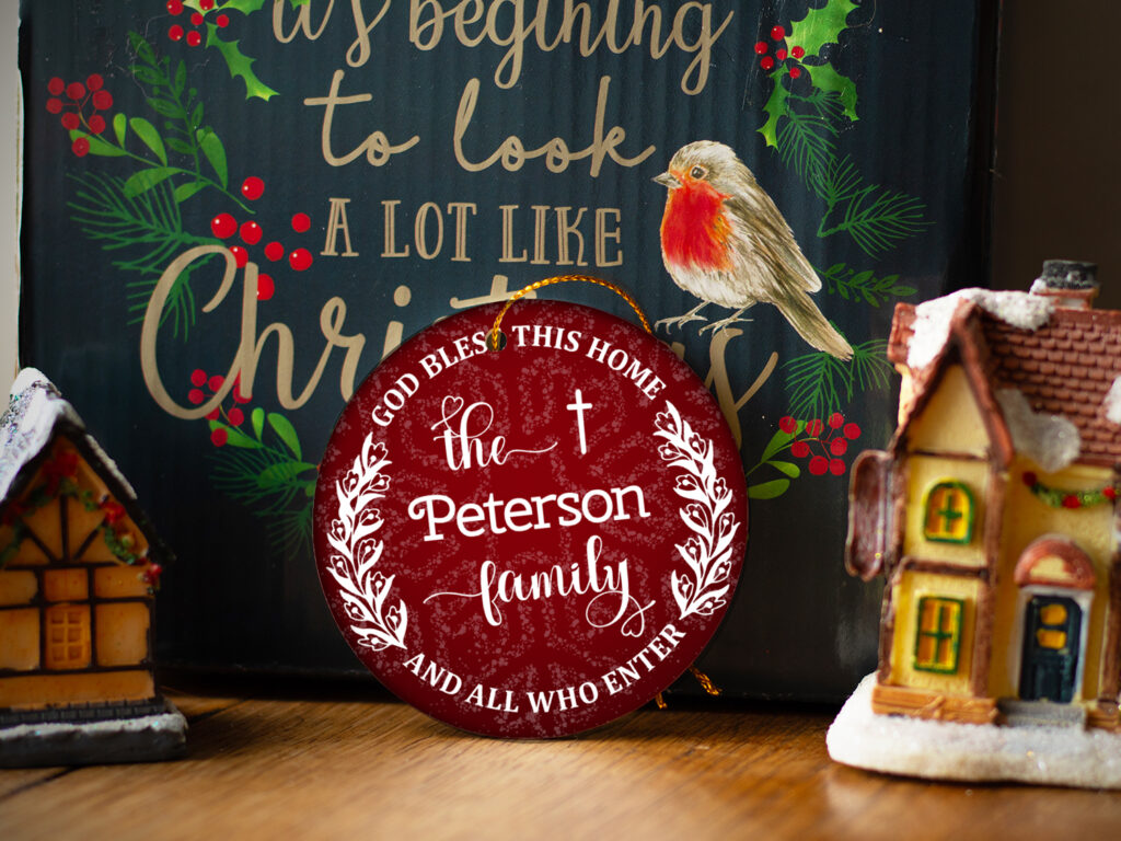 PERSONALIZED ORNAMENTS