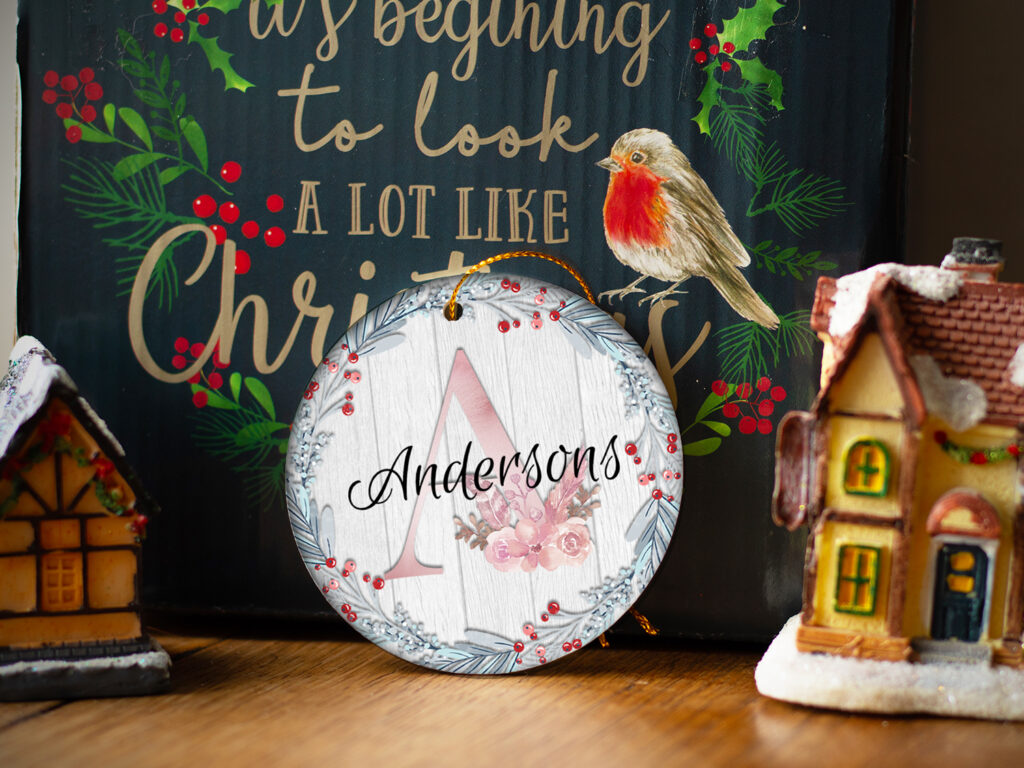 PERSONALIZED ORNAMENTS