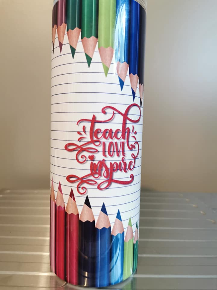 SCHOOL/TEACHER THEMED TUMBLERS