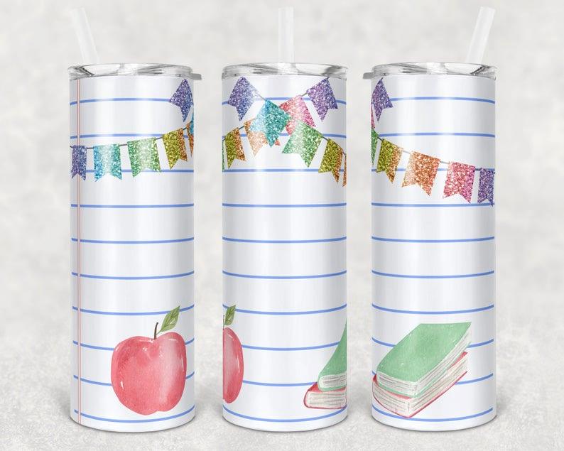 SCHOOL/TEACHER THEMED TUMBLERS