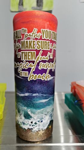 Sunset Beach  Tumbler