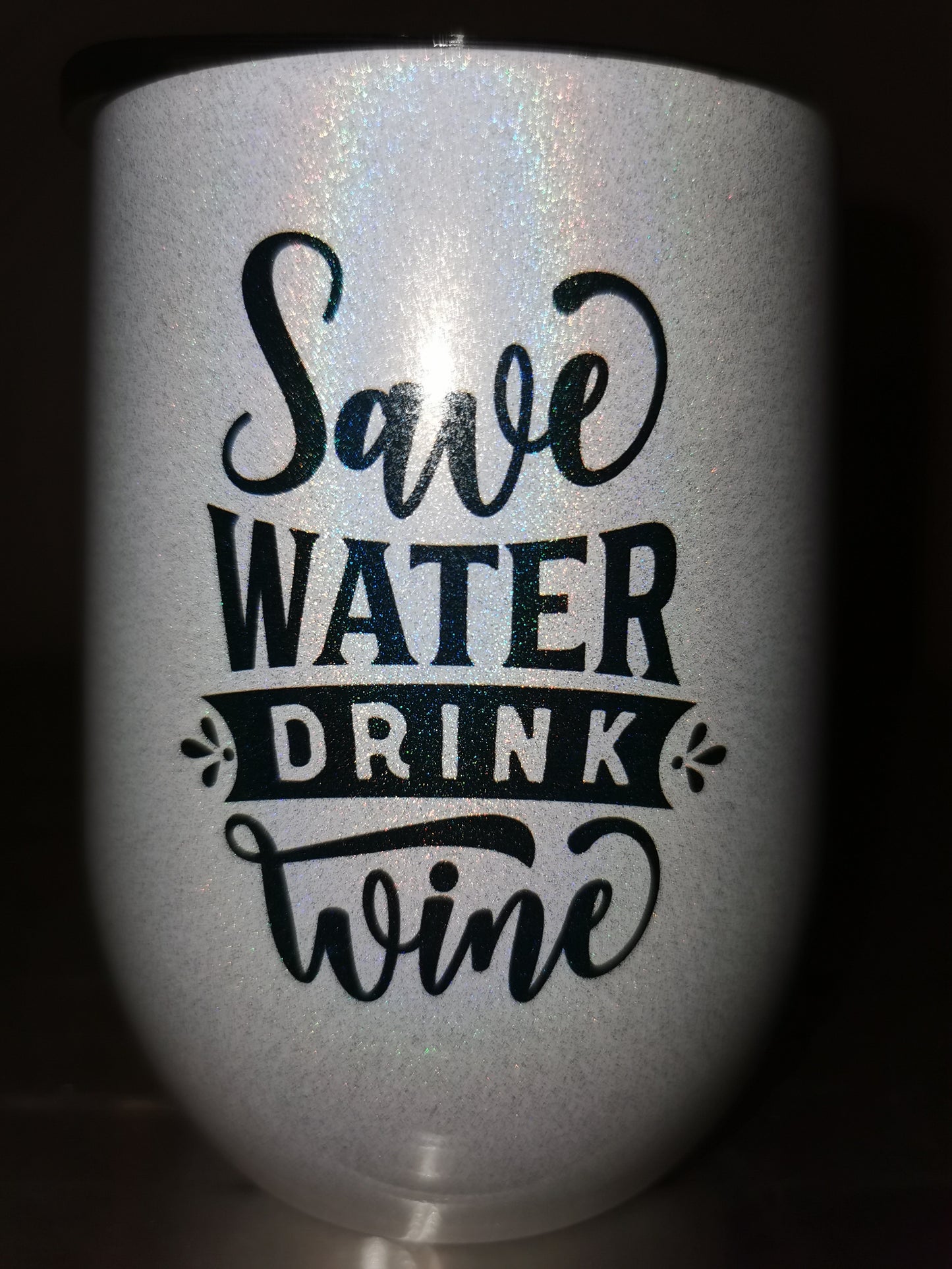 save water drink wine