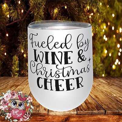 fueled by wine Christmas cheer