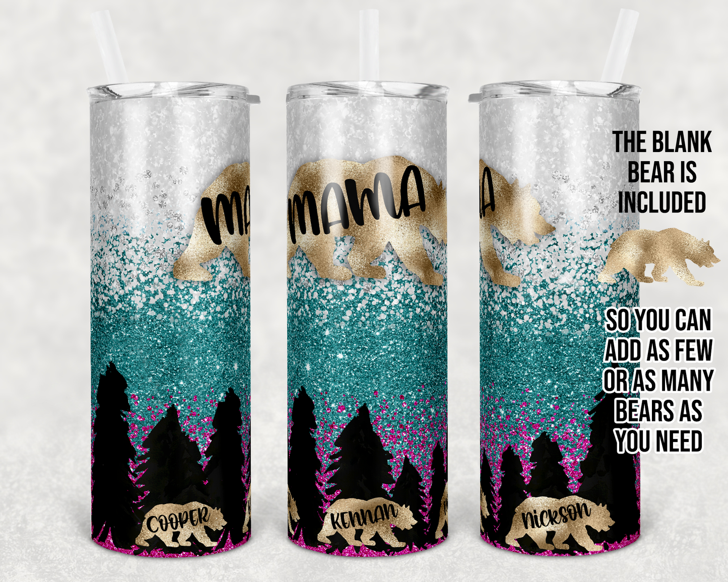 Mamma bear Tumbler